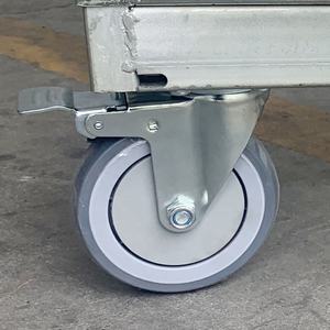 Keranjang Troli Pemetik Gudang Portabel, Troli Memetik Pesanan Supermarket - Product Image 3