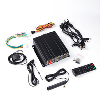 DVR mobile 4 canaux personnalisé OEM ODM avec entrée vidéo AHD 720P, compression H.264 H.265, ADAS, DSM, BSD et WiFi GPS en option