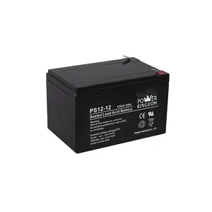 Baterias de íon de lítio, vendas de fábrica, 6-dzm-12 volts, bateria de chumbo ácido 12 v 12ah vrla