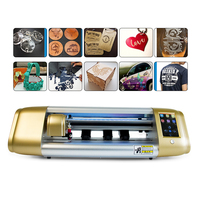 Machine de Découpe Mini Automatique pour Vinyle et Autocollants, Traceur Graphique à Moteur Servo, Découpe avec Caméra, Imprimante-Traceur de Découpe