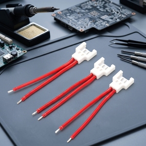 Faisceau de câbles personnalisé avec connecteur JST 2 broches, faisceau de câbles certifié UL CE ISO, faisceau de câbles rouge pour mini-équipements électriques - Product Image 6