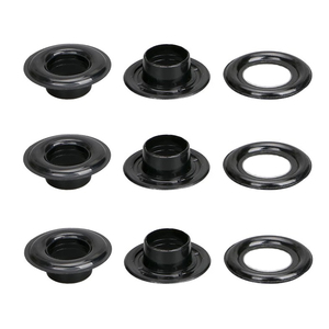 High Quality Garment Accessories <strong>Eyelets</strong> Tarpaulin <strong>Plastic</strong> <strong>Eyelets</strong> and Grommets - Product Image 1