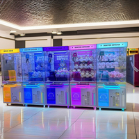 Receveur de docteur à pièces en métal griffe grue prix gagnant Machine de jeu enfants adultes en bois en plastique parc d'attractions accepteur de facture