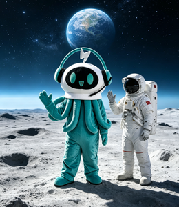 <span class=keywords><strong>Disfraz</strong></span> de Mascota Personalizado de <span class=keywords><strong>Pulpo</strong></span> Espacial Robot Lindo de EVA, Traje de Astronauta de Dibujos Animados de Algodón Unisex para Caminar, Atuendo para Actividades en Museos de Ciencia - Product Image 1