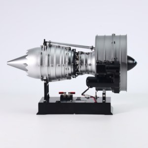 Motore Turbofan Civile Interamente in Metallo, Assemblato e Funzionante, Regalo Decorativo DM121, Cina Continentale 14+ - Product Image 3