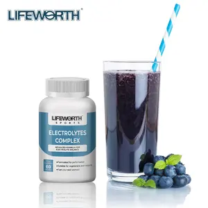 Lifeworth Manufacturer Energy Drink Powder Electrolyte Pill Electrolyte Salts Rehydration Replacement Capsule