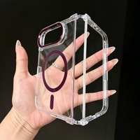 Étui de téléphone transparent minimaliste en acrylique résistant aux chocs avec charge magnétique sans fil RUIYI pour Duo 18 Fold Ultra, prix d'usine