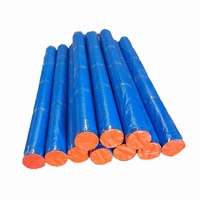 Bâche industrielle XUDA personnalisée en usine, qualité supérieure, en PE tissé, résistante aux UV, super résistante, double bleu