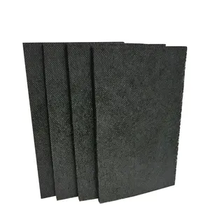 Customized Air Filter Material Nonwoven Fabric Compound With Activated Carbon Sponge Use As Air Purifier Pet Odor Removal