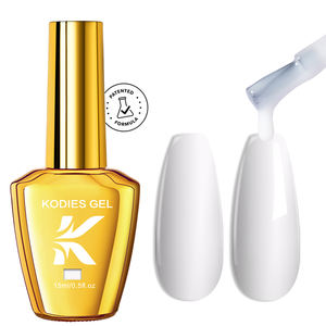 KODIES jel komik Bunny sütlü beyaz 15ML tırnak jeli lehçe yeni şişe yarı kalıcı UV emmek vernik fransız reçine sanat manikür LED - Product Image 1