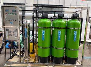 Chất lượng cao 2tph thẩm thấu ngược hệ thống lọc nước 2000L công suất với bơm PLC & RO màng cho uống xử lý nước - Product Image 4