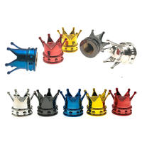 Bouchons de valve de pneu de moto de voiture en aluminium universels de haute qualité