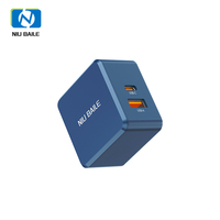 Chargeur multiport minimaliste 65W ignifuge - USB-C + USB-A PD3.1/QC3.0 20V/3.25A Prises EU/US/UK Écologique pour téléphones mobiles et tablettes
