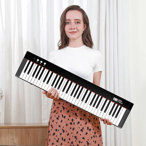 TERENCE PT-611 <span class=keywords><strong>Piano</strong></span> Digital Portátil de 61 <span class=keywords><strong>Teclas</strong></span>, Teclado Electrónico, Instrumento Musical - Product Image 2