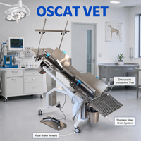Table de chirurgie vétérinaire électrique OSCAT V Top en acier inoxydable 304 pour clinique vétérinaire