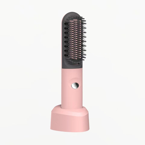 Mini Brosse Lissante Ionique Sans Fil Portable 2-en-1 Nouvelle Génération, <span class=keywords><strong>Appareil</strong></span> Lisseur Infrarouge à Vapeur Sans Fil - Product Image 6
