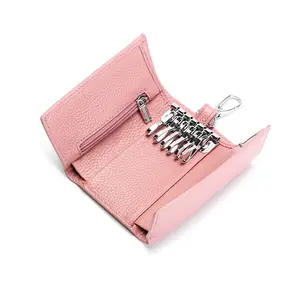 정품 가죽 패션 디자이너 열쇠 고리 키 체인 지갑 도매