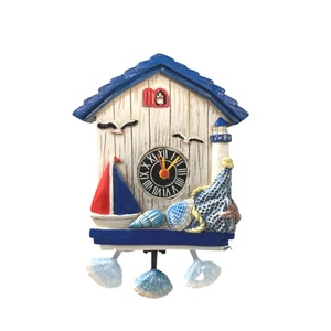 4 pouces Swing de Bande Dessinée Enfants Garçon Mur Horloge À Quartz Décoration de La Maison pour Chambre - Product Image 1