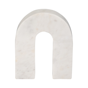Sculpture en marbre en forme d'arche, figurine décorative pour la maison, la salle de bain, objet décoratif moderne et minimaliste pour le bureau - Product Image 1