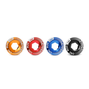 Fabricant chinois OEM, couvre-manivelle de vélo de montagne 4 couleurs, pièces détachées de vélo - Product Image 2