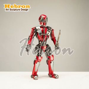 Set di Tre Sculture in Metallo Retrò: Carri Armati, Aerei e Sculture Metalliche, Ornamenti Artigianali per Soggiorno e Composizioni Floreali <span class=keywords><strong>da</strong></span> Scrivania - Product Image 3