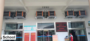 RTFANS Warehouse Factory 25000m3/H Acondicionador industrial Enfriadores de aire <span class=keywords><strong>evaporativos</strong></span> - Product Image 4