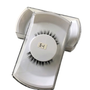 En gros hade fait bande cils inférieurs professionnel marque privée 100% réel fourrure de vison bas vison cils - Product Image 4