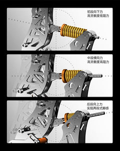 Simulateur <span class=keywords><strong>de</strong></span> course VECTOR X <span class=keywords><strong>de</strong></span> Laishida, pédales <span class=keywords><strong>de</strong></span> course à double capteur, périphérique <span class=keywords><strong>de</strong></span> jeu <span class=keywords><strong>de</strong></span> course pour PC - Product Image 6
