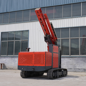 Cấu trúc đinh tán DIESEL thủy lực 40-40-32 Ba Máy bơm giếng khoan bánh xích Giàn Khoan với động cơ - Product Image 3