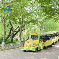 Prix d'usine Offre Spéciale aire de jeux pour enfants parc d'attractions Trackless Train Train électrique à vendre