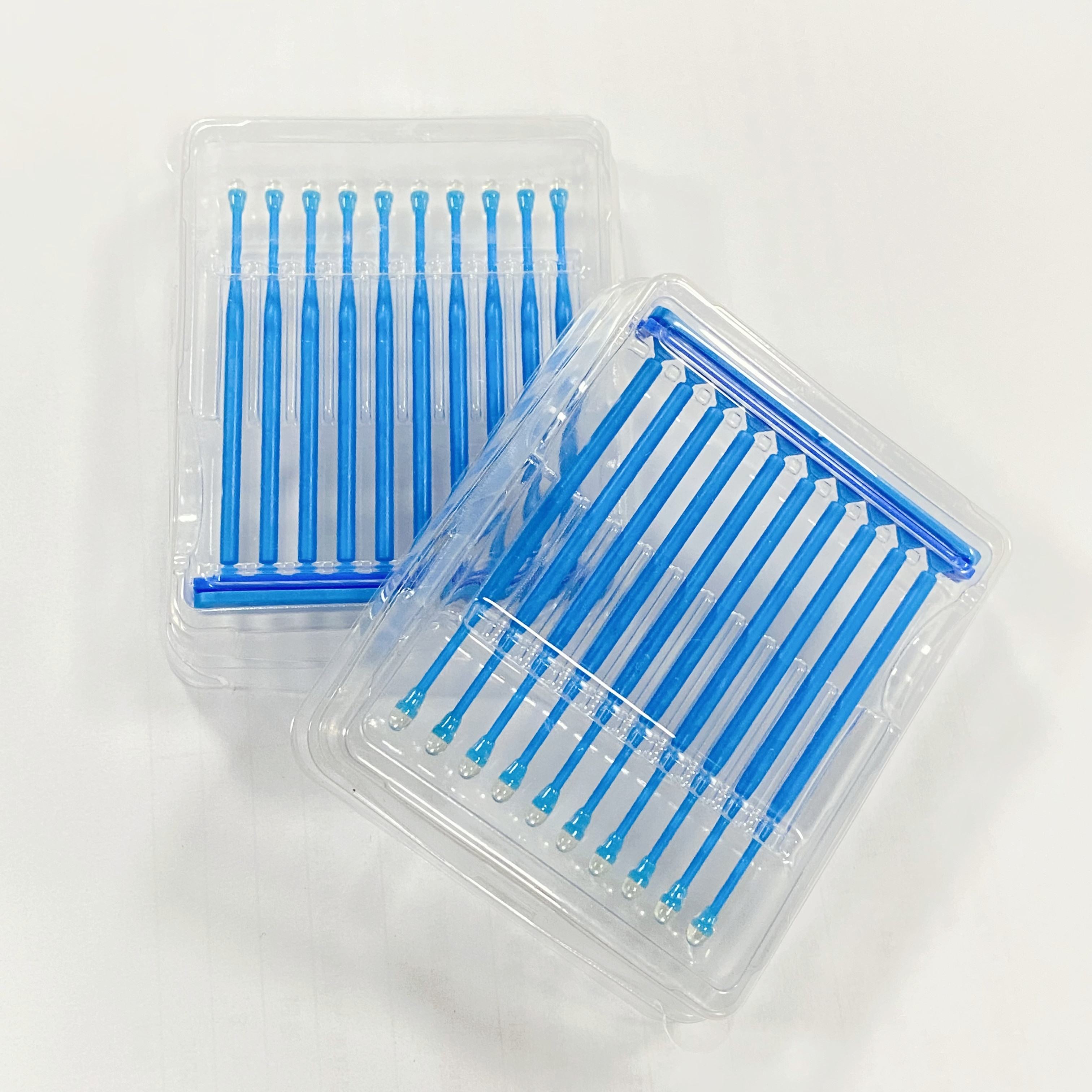 Set Punte Per Spazzolino Composito Dentale 100 Pezzi Con 2 Spazzole