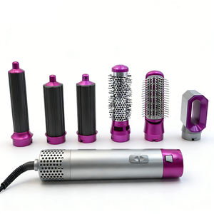 Sèche-cheveux <span class=keywords><strong>brosse</strong></span> 5 en 1, styler à air chaud tout-en-un avec <span class=keywords><strong>brosse</strong></span> <span class=keywords><strong>soufflante</strong></span>, peigne à air chaud amélioré - Product Image 3