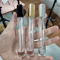 Flacon de parfum haut de gamme 10 ml – Distributeur de parfum vide, portable, à pression, pour voyage, cosmétique, brume fine, échantillon