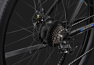 Vélo électrique de montagne classique double batterie norme de sécurité 750w puissant moteur arrière expédition d'entrepôt européen - Product Image 6