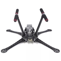 Kit Rangka Holybro S500 480mm Wheelbase dengan Lengan Serat Karbon 10 Inci untuk FPV RC Quadcopter UAV DIY Drone Suku Cadang Pengganti