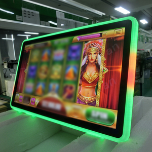 Pct bốn/Hai Mặt 23.8 LCD Halo LED-khung màn hình cảm ứng pcap phẳng màn hình chơi game cho baccarat Màn hình máy - Product Image 6