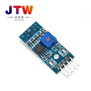Módulo de Sensor Reflectante Infrarrojo JTW TCRT5000 para Seguimiento de Líneas y Evitación de Obstáculos - Product Image 3