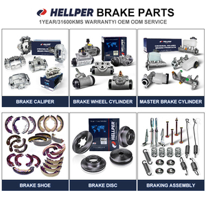 Hellper 全新批发半金属陶瓷汽车刹车片适用于雅阁爵士城奥德赛，提供100000公里保修 - Product Image 2