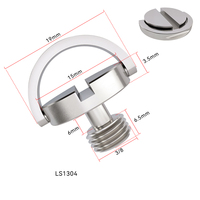 Accessoires de trépied Type de boule Pan Tilt plaque de dégagement rapide 1/4 vis de montage 1/4 vis de précision pour appareils photo reflex numériques