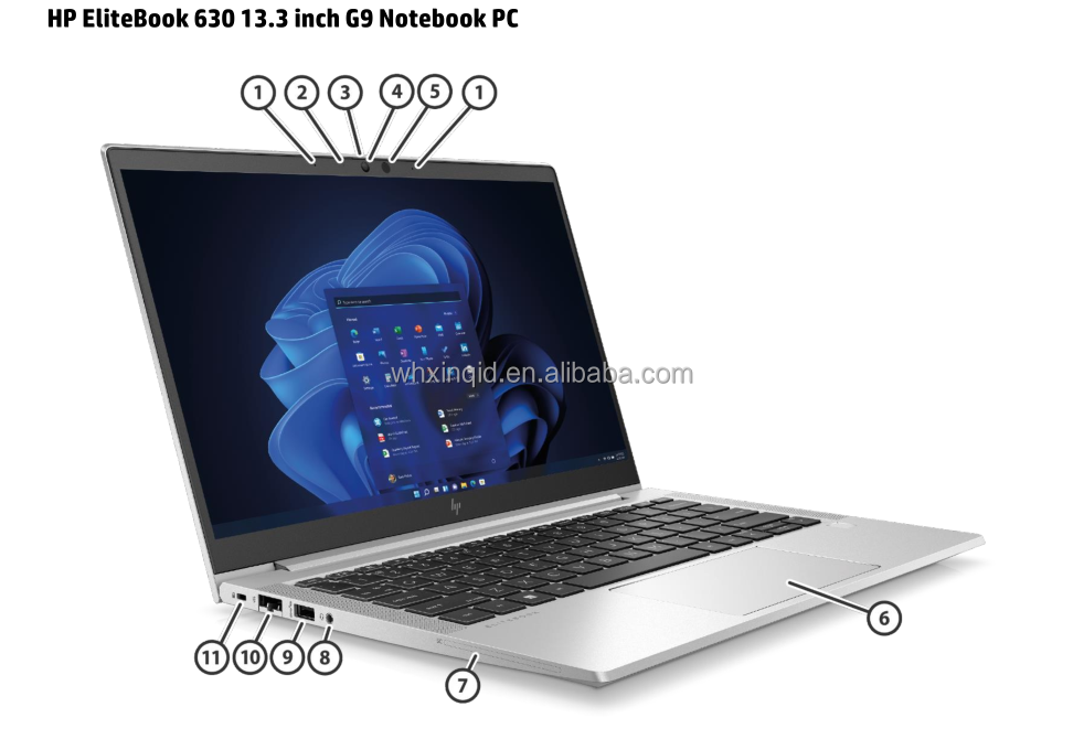 Elitebook 630 G9 - 13.3inch FHD Intel Core I5-1235U Laptop