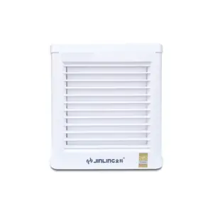 Small Bathroom 4 6 inch Front Shutter Quiet window wall mount Extractor Fan ventilation exhaust fan