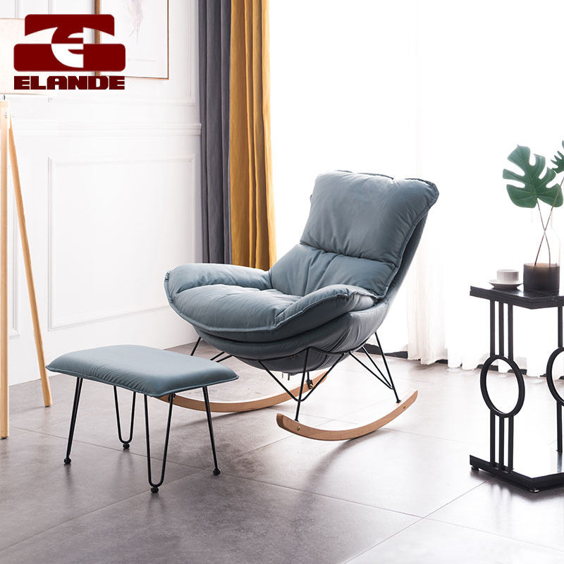 Elande Lazy Chair Modern Rocking Chair for Living Room