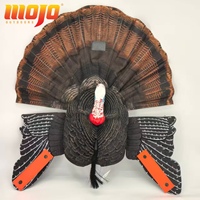 MOJO Outdoors Scoot-N-Shoot Max 3D, leurre réaliste, durable et convivial pour la chasse au dinde