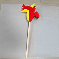 Personnalisation OEM, tête de cheval invisible, détachable, super douce, rembourrage en coton PP, hobby, best-seller en Europe et aux États-Unis, ODM