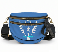 Sac à bandoulière Kosrae Flag Shell pour femme, sac à bandoulière patriotique et léger avec fermeture à glissière