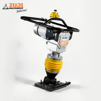 Pilonneuse électrique ZUJI HCD100 220V 380V à tension personnalisable, compacteur de sol, engin de construction, moteur 5.5HP