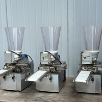 Machine à faire des potstickers semi-automatique, machine à dumplings, machine à gyozas avec moteur, économie d'énergie, capacité de 1500 pièces/heure, à vendre