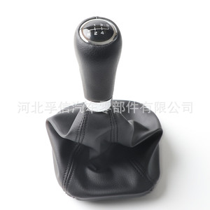 Pommeau de levier de vitesse en cuir 5 6 vitesses ergonomique pour Mercedes Benz W203 S203 CL203 - Product Image 2