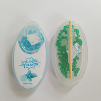 Ailboo Applicateur de billes de menthe pour cigarettes, en forme de stylo, distributeur de capsules de menthe