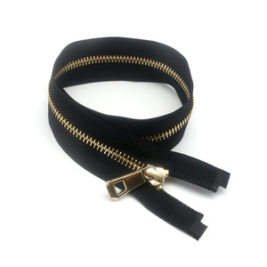 Ingrosso Custom 5 # prezzo a buon mercato fine fine denti Color oro da parte del cantiere reversibili <span class=keywords><strong>cerniera</strong></span> metallo <span class=keywords><strong>cerniera</strong></span> cerniere metalliche cerniere - Product Image 3